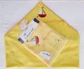 حوله نوزادی 2 تکه طرح قایق