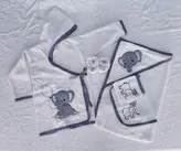 حوله نوزادی 5 تکه طرح فیل