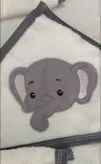 حوله نوزادی 5 تکه طرح فیل