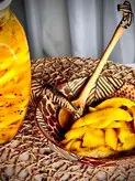 ترشی انبه سرکه ای بدون پوست مخصوص تولک