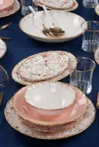 سرویس غذا خوری 29 پارچه اجار ترکیه طرح ماری گلد ترکیه