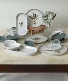 سرویس صبحانه خوری و پذیرایی6نفره کرامیکا ترکیه