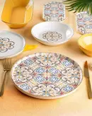 سرویس غذاخوری چینی لبه دار 27 پارچه اجار ترکیه