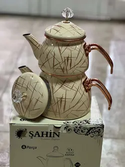 کتری قوری دو درب ترکیه