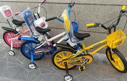 دوچرخه ۱۶ اسپیو با پشتی تکیه گاه