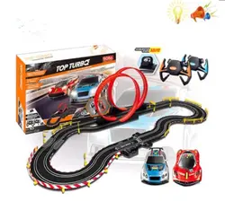 📌ریسینگ بزرگ خارجی برقی آیتم:47/21  موزیک  چراغ  متراژ ریل 5/4 متر  دور شمار دستی