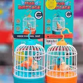 پرنده موزیکال سخنگو شارژی ضبط صدا اسباب بازی قفس بلبل طوطی آواز خوان مدل BIRD CAGE MUSICAL
