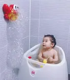 حباب ساز حمام طرح خرچنگ موزیکال