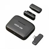 میکروفن یقه‌ای Green Lion مدل GN2WMICLGBK لایتنینگ