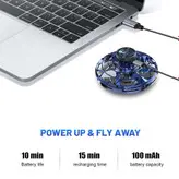 اسپینر پرنده شارژی - RGB دار مدل PTW