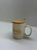 ماگ درب دار قاشق دار خارجی
