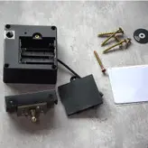 قفل مخفی کابینت و درب ریلی کارتی