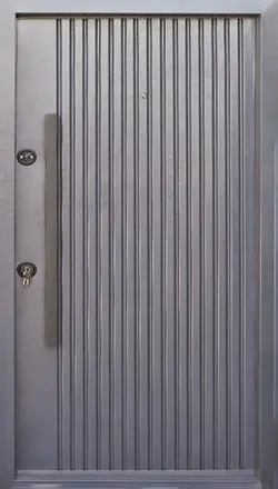 درب ضد سرقت آروین فلز جهت راست طوسی