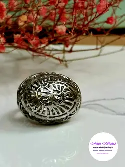 انگشتر نقره ایتالیا زنانه وزن ۵.۴ گرم 💎