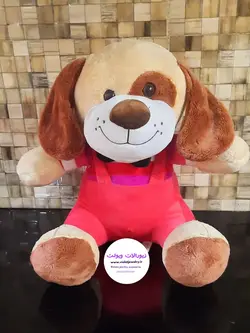 عروسک ویژه ولنتاین سگ سایز بزرگ