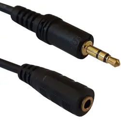 کابل افزایش طول 3.5 میلی متری صدا به طول 3 متر