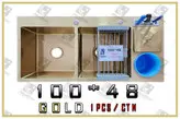 سینک ظرفشویی استیل دو لگنه وارداتی
