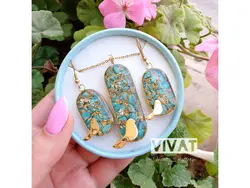 نیمست فیروزه مرغ آمین