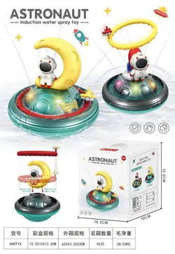 ادم فضا نورد باطری خور دوکاره موزیکال