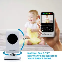دوربین اتاق کودک بیبی سنس مدل V24R-1 مجموعه دو عددی