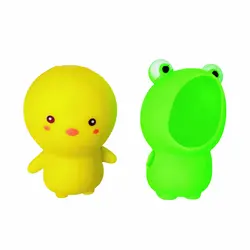 فیجت ضد استرس مدل جوجه لباس دار خامه ای