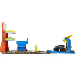 کیت ماشین بازی هات ویلز مدل Blast Station Monster Trucks کد HFB12