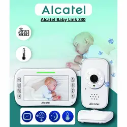 پیجر تصویری اتاق کودک آلکاتل مدل BABY LINK 330