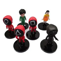 فیگور مدل فیگور اسکویید گیم مدل بازی مرکب مجموعه 6 عددی