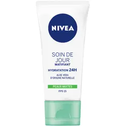 کرم مراقبت از پوست نیوآ، مات‌کننده و آبرسان 24 ساعته، SPF15، حجم 50 میلی‌لیتر