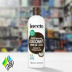 شامپو inecto مدل نارگیل، حجم 500 میلی لیتر