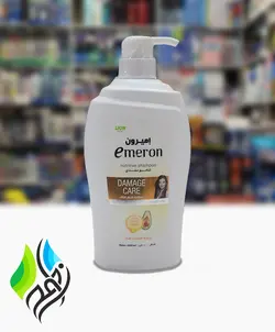 شامپو تقویت کننده مو امیرون/emeron مدل Damage Care حجم ۱۰۰۰میلی لیتر