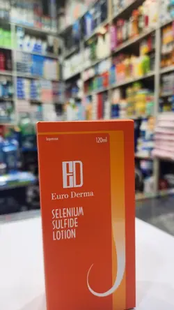شامپو سلسون 120 میلی لیتری Euro Derma Selenum silfide lotion