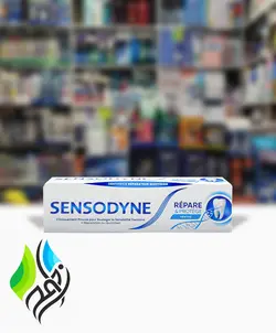 خمیر دندان سنسوداین مدل Repare & Protege Menthe حجم 75 میل