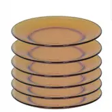 6 عدد بشقاب پلویی عسلی دورالکس فرانسه قطر 23