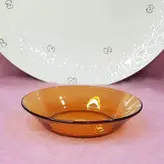 6 عدد ظروف سرو عسلی قطر14 دورالکس فرانسه وکیوم و آکبند