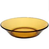 6 عدد ظروف سرو عسلی قطر14 دورالکس فرانسه وکیوم و آکبند