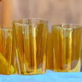 پارچ ولیوان مارک  ورکو فرانسه عسلی قدیمی