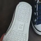 کفش اسپرت بچه گانه نیمه ساقدار طرح آل استار سرمه ای