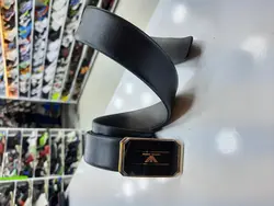 کمربند چرمی پلاکدار مردانه