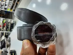 کمربند چرمی پلاکدار مردانه