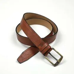 خرید اینترنتی کمربند مردانه چرمی قلابدار رنگ بندی