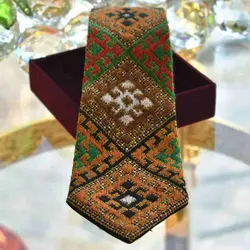 کراوات سوزن دوزی شده - وریا گالری