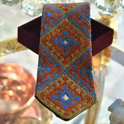 کراوات سوزن دوزی شده - وریا گالری