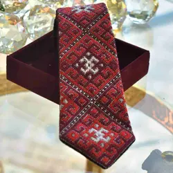 کراوات سوزن دوزی شده - وریا گالری