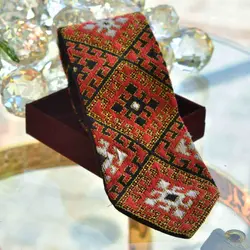 کراوات سوزن دوزی شده - وریا گالری