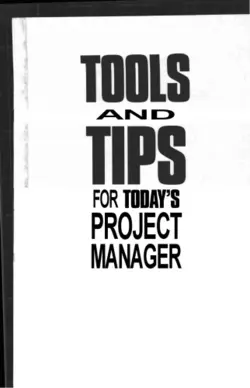 دانلود کتاب Tools and Tips for Today's Project Manager 1999