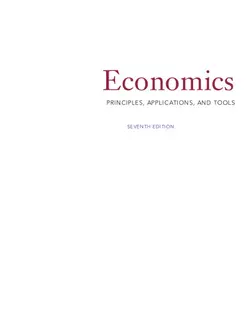 دانلود کتاب Economics: Principles, Applications and Tools 7th Edition