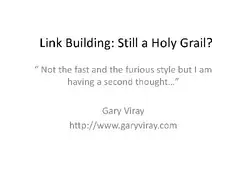 دانلود کتاب Link Building Tools and Techniques