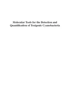 دانلود کتاب Molecular tools for the detection and quantification of toxigenic cyanobacteria 2017