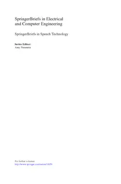 دانلود کتاب Extraction and Representation of Prosody for Speaker, Speech and Language Recognition ویرایش 1